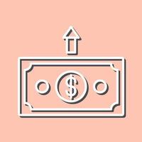 Money Up Vector Icon