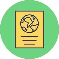 Passport Vector Icon