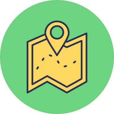 Map Vector Icon