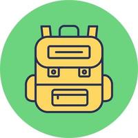 Backpack Vector Icon