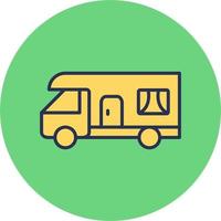 Caravan Vector Icon