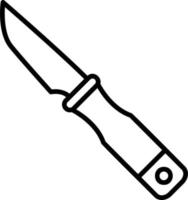 Knife Blade Vector Icon