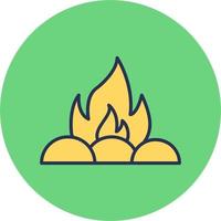 Campfire Vector Icon