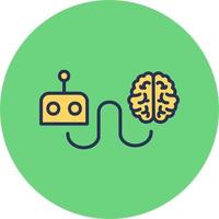 Reboot brain Vector Icon