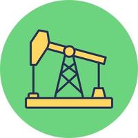 Oil Pump Vector Icon