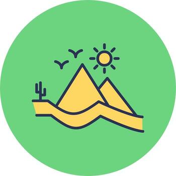 Dune Vector Icon