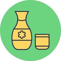 Sake Vector Icon