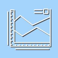 Spline Chart Vector Icon