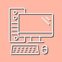 Computer Vector Icon