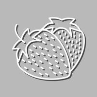 Strawberry Vector Icon