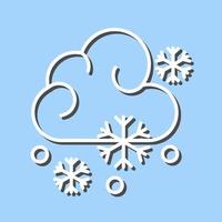 Snowy Vector Icon