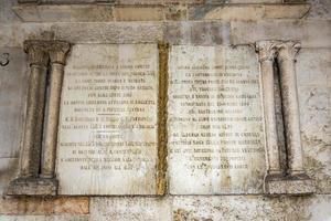 Cremona gothic dome bas relief photo