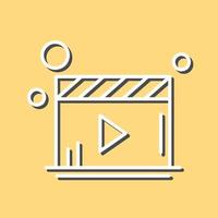 Video Player Vector Icon