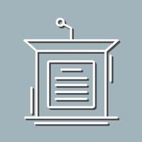 Podium Vector Icon