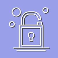 Open Lock Vector Icon