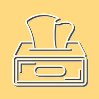 Tissue Box Vector Icon