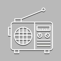 Radio Vector Icon