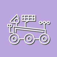 Mars Rover Vector Icon