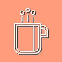 icono de vector de taza