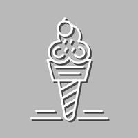 Ice Cream Vector Icon