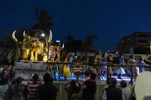 LA PAZ, MEXICO - FEBRUARY 22 2020 - Traditional Baja California Carnival photo