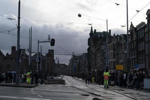 AMSTERDAM, NETHERLAND - FEBRUARY 25 2020 - Central station old town photo