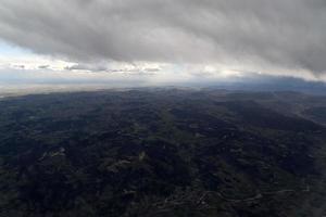 Liguria Italy mountains aerial view photo