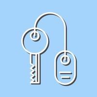 Room key Vector Icon