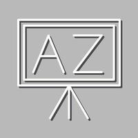 From A To Z Vector Icon