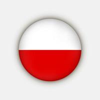 Thuringia flag, state of Germany. Vector illustration.
