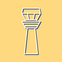 Control Tower Vector Icon