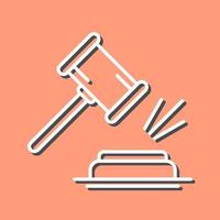 Gavel Vector Icon