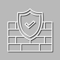 FireWall Vector Icon