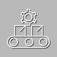 Conveyor Belt Vector Icon