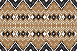 Geometric ethnic tribal vintage seamless pattern. Applied traditional design for background, carpet, wallpaper, clothing, wrapping, Batik, fabric, fashion design. Vector illustration embroidery style.