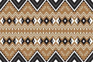 Geometric ethnic tribal vintage seamless pattern. Applied traditional design for background, carpet, wallpaper, clothing, wrapping, Batik, fabric, fashion design. Vector illustration embroidery style.