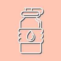 Water Bottle Vector Icon