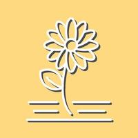 icono de vector de flores