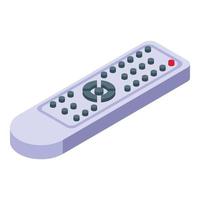 Old remote control icon isometric vector. Retro device vector