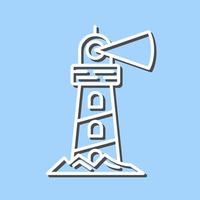 Lighthouse Vector Icon