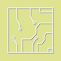 Electrical circuit Vector Icon