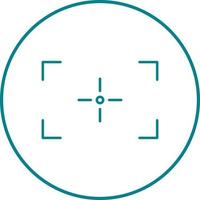 Unique Focus Vector Icon