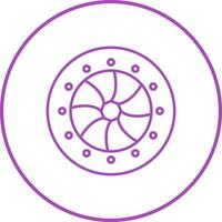 Unique Optical Diaphram Vector Icon