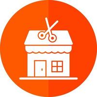 Barber Shop Vector Icon Design