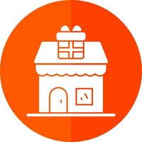 Gift Shop Vector Icon Design