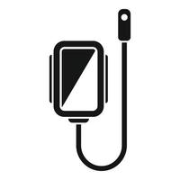 Gastroscope icon simple vector. Medical camera vector