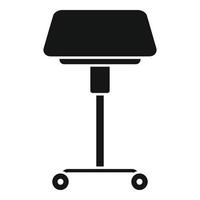 Office chair icon simple vector. Workspace sit vector