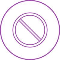 Prohibited Vector Icon