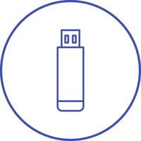 USB Drive Vector Icon