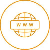 World Wide Web Vector Icon